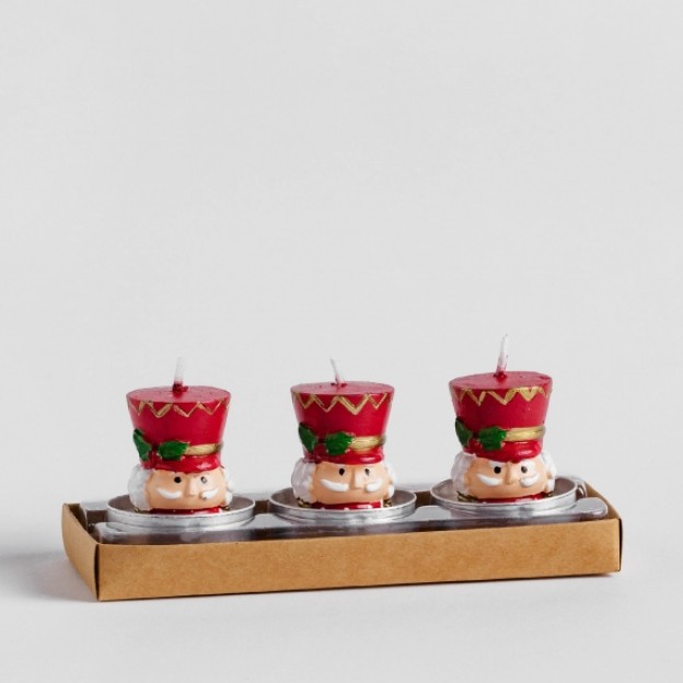 Set lumanari NUTCRACKER