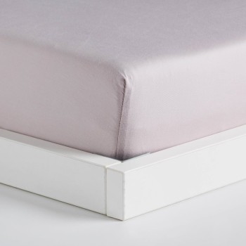 Простыня из сатинового хлопка с резинкой Satinette 200x220x25 см
