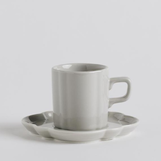 Чашка с тарелкой RAFFINE