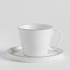 Чашка с тарелкой LETTA