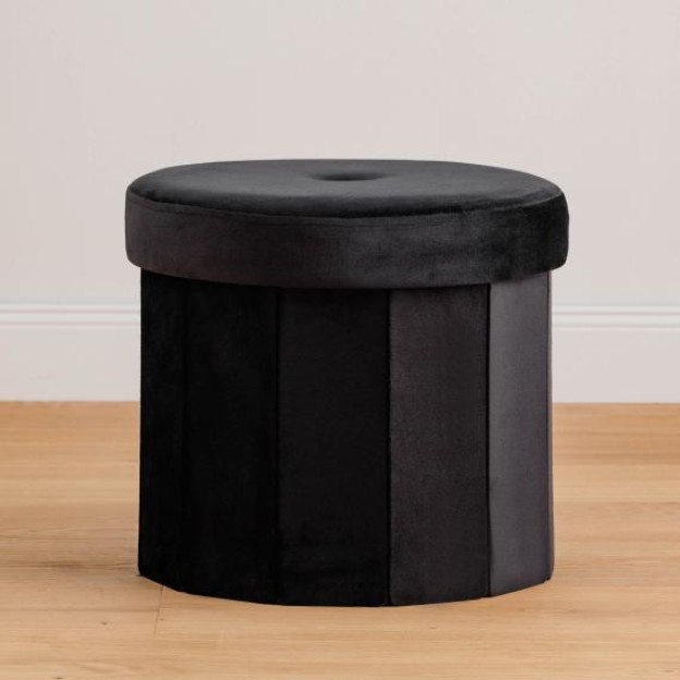 Пуф слоновая кость ROUND