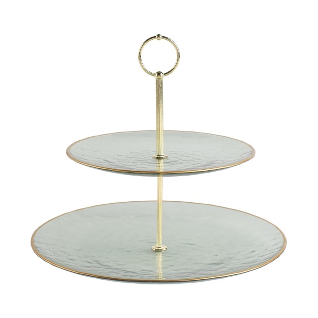 Блюдо декоративное GLASSI