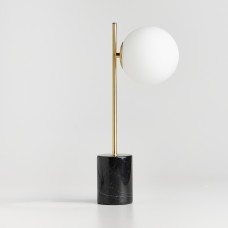 Lampă de masă cu bază de marmură Mina Lampă de masă cu bază de marmură Mina
