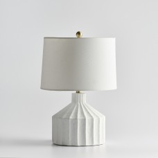 Lampă de masă cu bază striată monsuno Lampă de masă cu bază striată monsuno