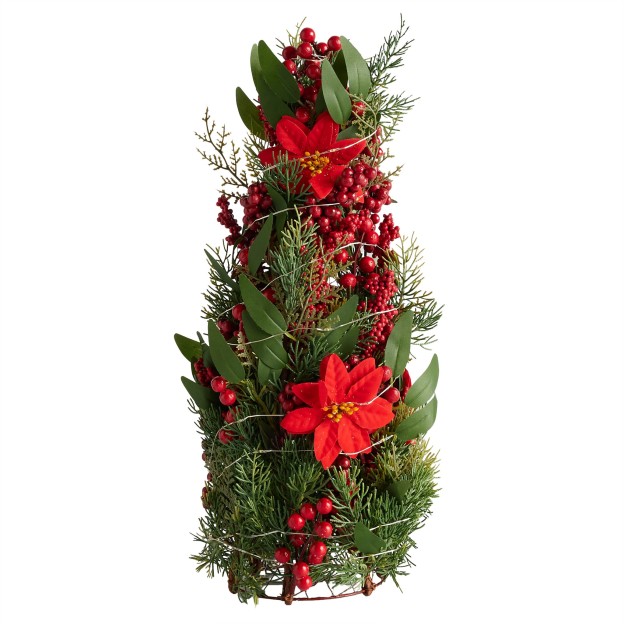 Compozitie florala LED EUFORBIA