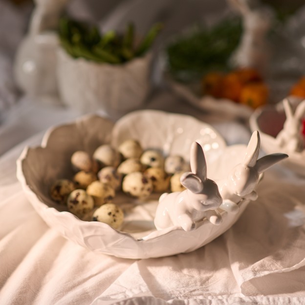Bol decorativ WHITEBUNNY