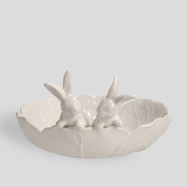 Bol decorativ WHITEBUNNY