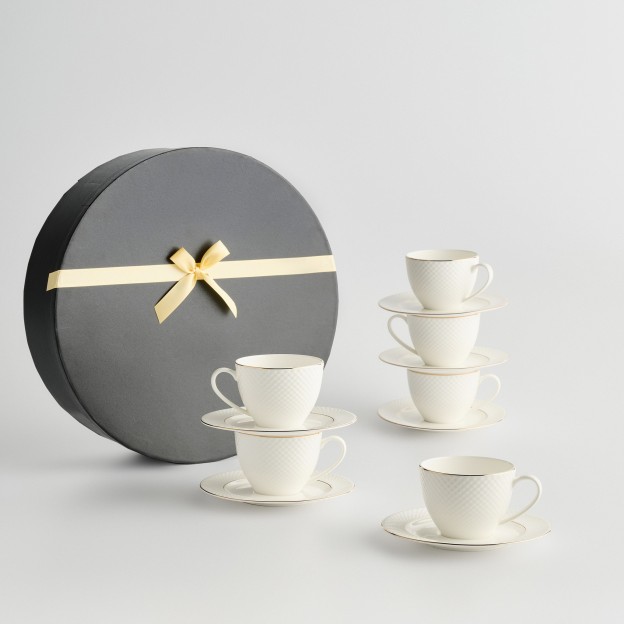 Set cesti cu farfurie ELENI