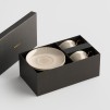 Set cesti cu farfurie DOTTIE