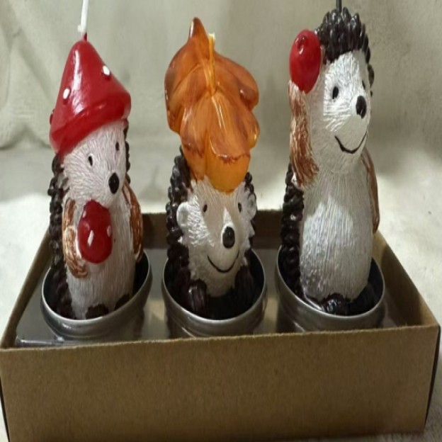 Set lumanari HEDGEHOGO