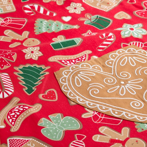 Sort GINNO FARTUCH red