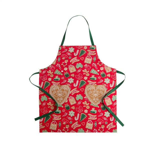 Sort GINNO FARTUCH red