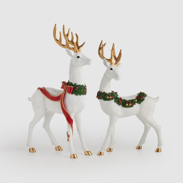 Figurina decorativa WREATHDEER