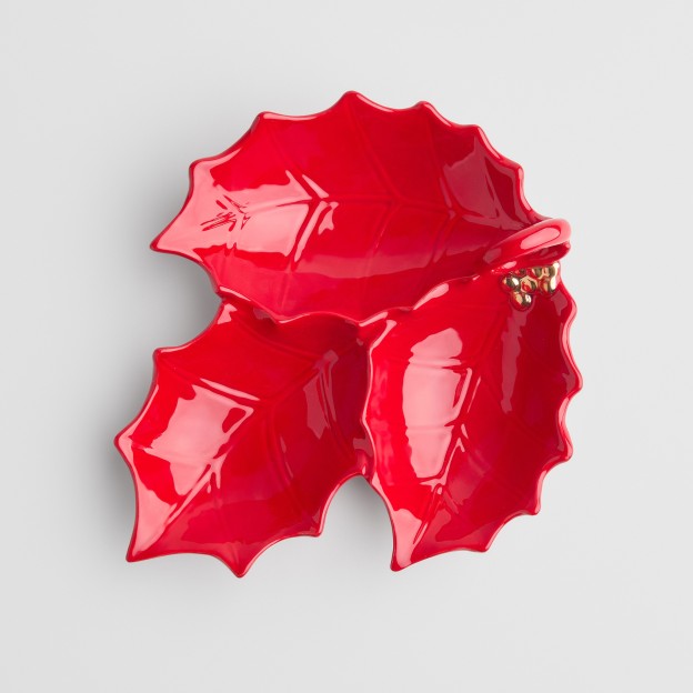 Platou decorativ ILEX TRIPLE