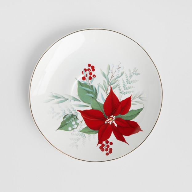 Set ceasca cu farfurie POINSETTA