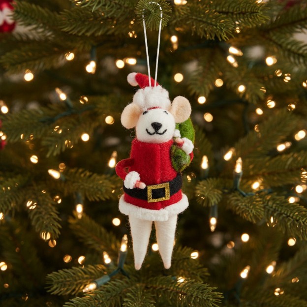 Jucarie pentru brad SANTAMOUSI