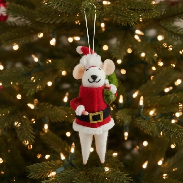 Jucarie pentru brad SANTAMOUSI