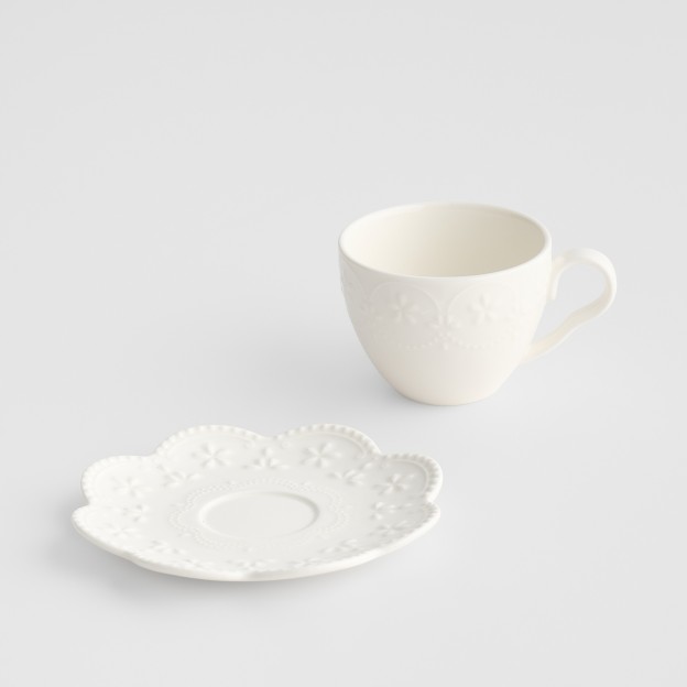 Ceasca cu farfurie LACE