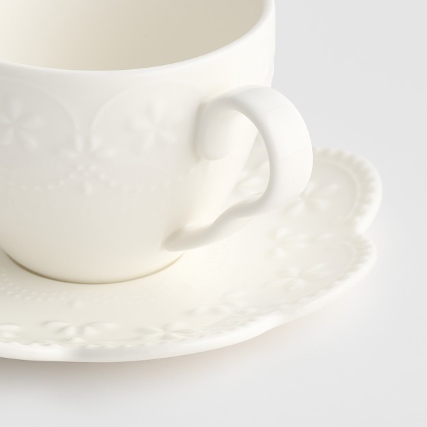 Ceasca cu farfurie LACE