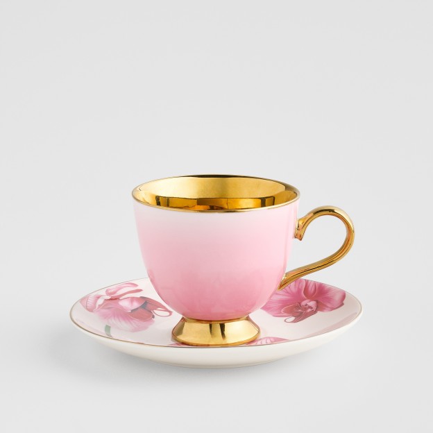 Ceasca cu farfurie ORCHID