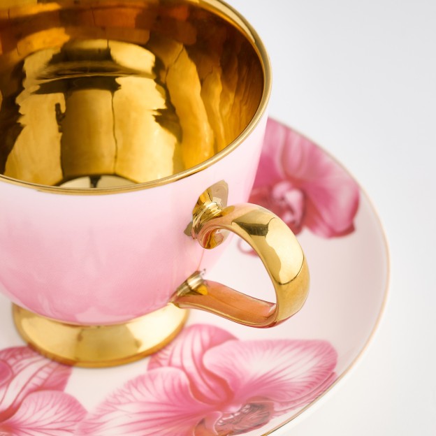 Ceasca cu farfurie ORCHID