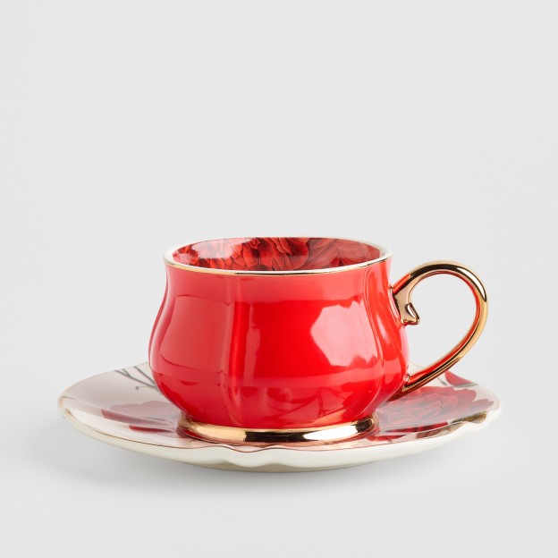 Ceasca cu farfurie ROSELLINAS