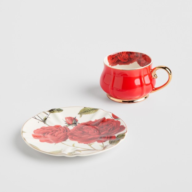 Ceasca cu farfurie ROSELLINAS