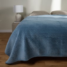 Cuvertură uni pentru pat Plums 200x220 cm cu motiv geometric