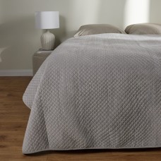 Cuvertură uni pentru pat Plums 200x220 cm cu motiv geometric