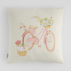 Față de pernă cu imprimeu Veloni 45x45 cm