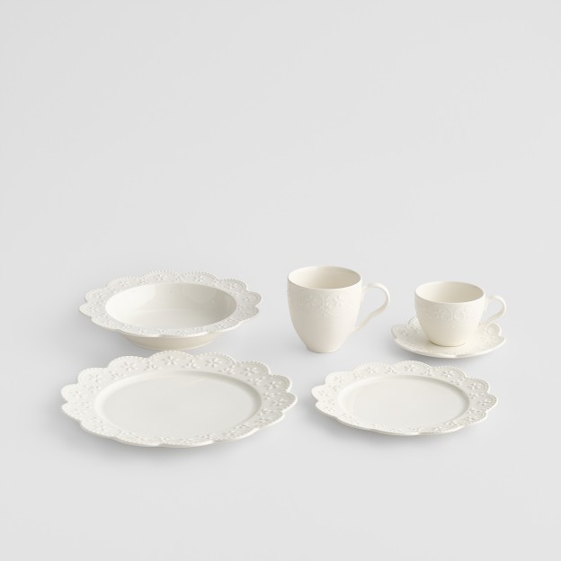 Тарелка пустыня LACE