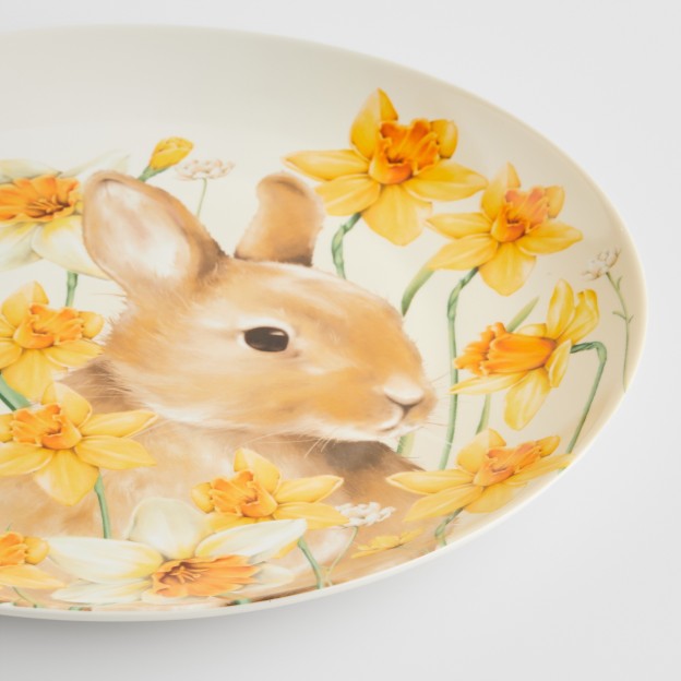 Platou decorativ DAFFELISBUNNY