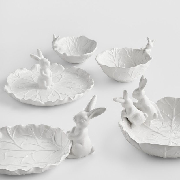 Platou decorativ WHITEBUNNOS