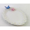 ПЛАТО декоративный BUTTERFLY OVAL
