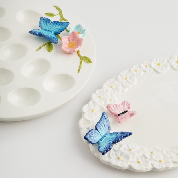 Platou decorativ BUTTERFLY OVAL