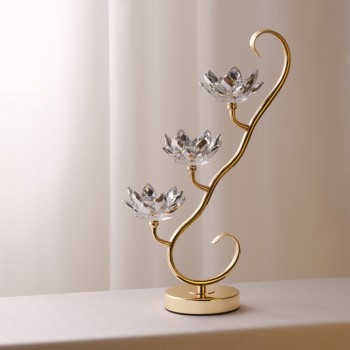 Suport lumânare CRISTAL SHINE TREE