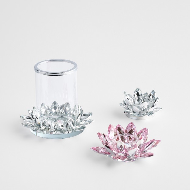 Suport lumanare CRISTAL SHINE GLASS