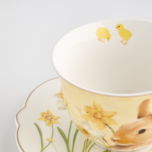 Ceasca cu farfurie DAFFELISBUNNY