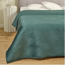 Cuvertură uni color pentru pat cu model geometric în relief Trialett 200x220 cm Cuvertură uni color pentru pat cu model geometric în relief Trialett 200x220 cm