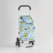 Cărucior de cumpărături Lemondi 38x45 cm cu motiv de fructe