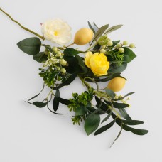 Floare de lămâie cu motiv de fructe