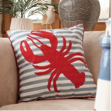Față de pernă brodată Lobstique 45x45 cm Față de pernă brodată Lobstique 45x45 cm