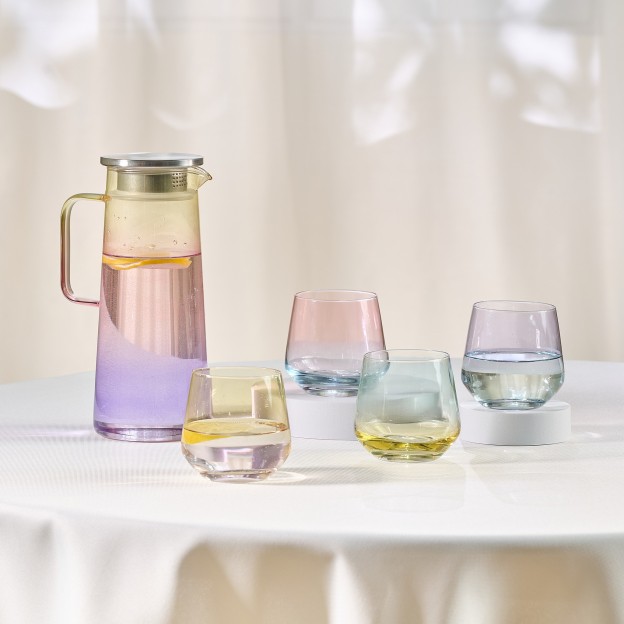 Set ceainic cu 4 pahare JARRA