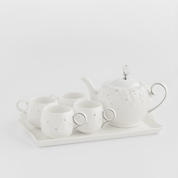 Set ceainic cu 4 cani GLAMMOR
