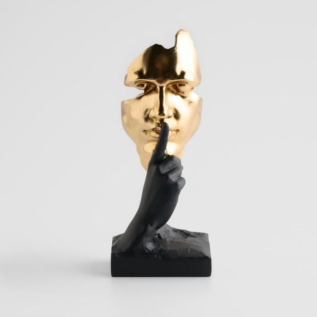 Figura decorativa SILENCE