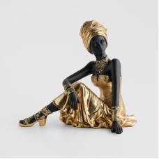 Figura decorativa JAMILA FIGURKA gold Figura decorativa JAMILA FIGURKA gold