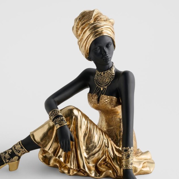 Figura decorativa JAMILA FIGURKA gold