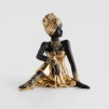 Figura decorativa JAMILA FIGURKA gold