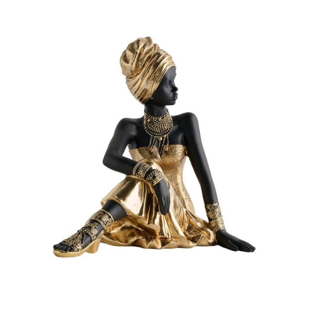 Figura decorativa JAMILA FIGURKA gold