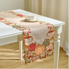 Вышитая дорожка Spice latte 38x174 см